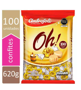 Caramelos Blando Oh! x 100 UND
